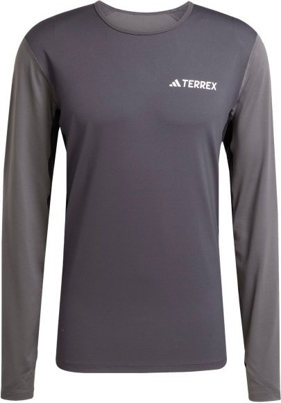 Thumbnail - adidas Terrex - Multi Synthetic Base Layer Long Sleeve - Funktionsshirt Gr S grau