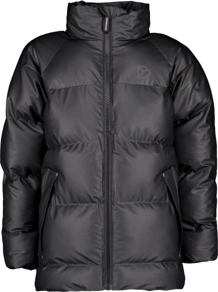 Thumbnail - Didriksons - Kid's Mega Jacket - Kunstfaserjacke Gr 130 grau/schwarz
