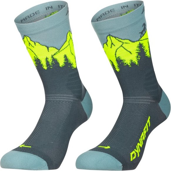 Dynafit - Traverse Crew - Laufsocken Gr 39-42 bunt
