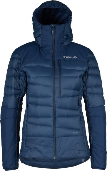 Norrøna - Women's Falketind Down750 Hood - Daunenjacke Gr M blau