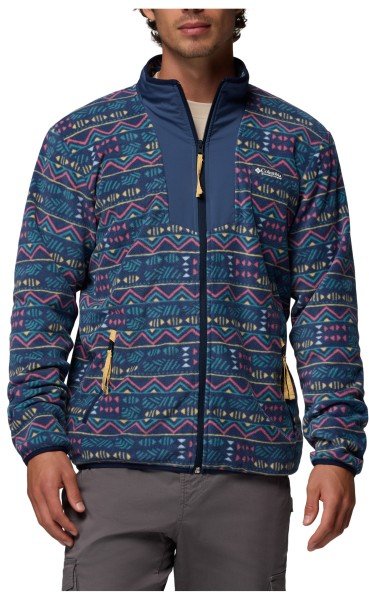 Thumbnail - Columbia - Sequoia Grove Printed Full Zip - Fleecejacke Gr M blau