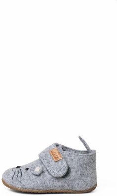 Living Kitzbühel - Kid's Mani Maus Klettschuh - Hausschuhe Gr 30 grau