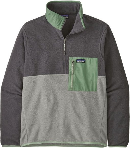 Thumbnail - Patagonia - Microdini 1/2 Zip - Fleecepullover Gr XS grau
