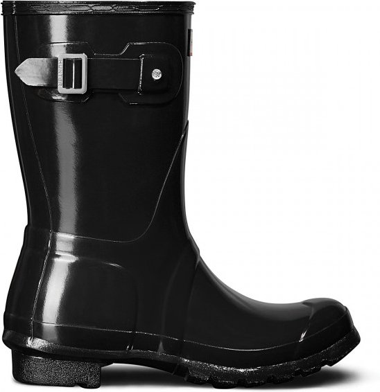 Hunter Boots - Women's Original Short Gloss - Gummistiefel Gr 38 schwarz