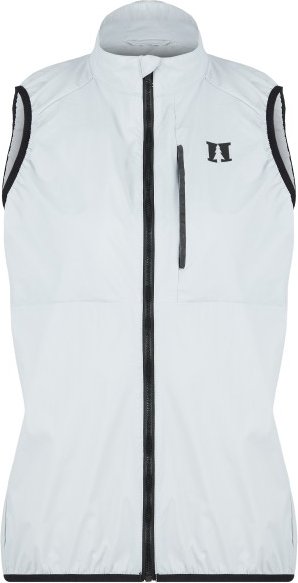 Heber Peak - Women's WildwoodHe. Wind Vest - Windweste Gr XXL weiß/grau