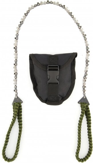 Origin Outdoors - Kettensäge Paracord - Säge Gr 104 cm schwarz/ metallic