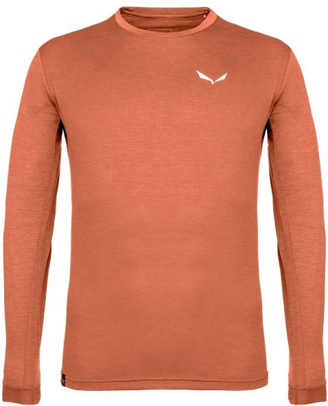 Thumbnail - Salewa - Puez Melange Dry L/S Tee - Funktionsshirt Gr M orange