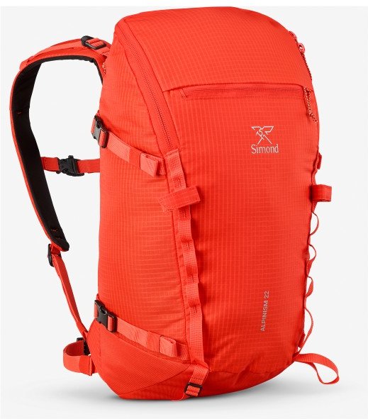 SIMOND - Alpinism 22 - Tourenrucksack rot/weiß