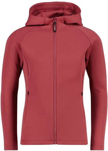 CMP - Girl's Jacket Fix Hood - Fleecejacke Gr 128 rot
