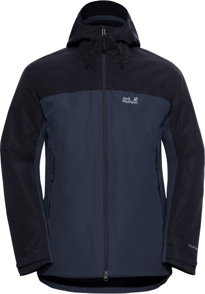 Jack Wolfskin - Wild Places 3in1 Jacket - Doppeljacke Gr 3XL blau/schwarz