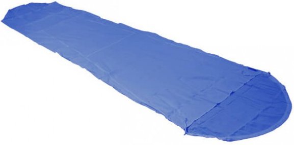 Cocoon - MummyLiner Cotton - Reiseschlafsack Gr 241 x 90/56 cm blau