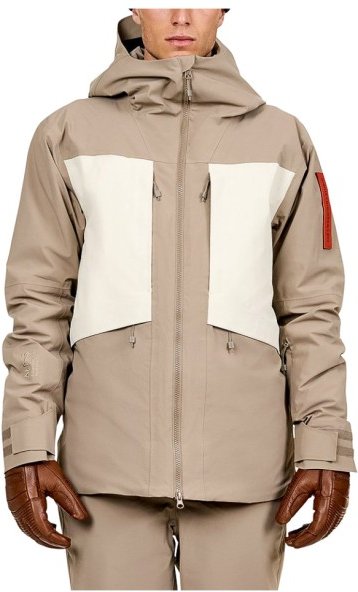 Thumbnail - The Mountain Studio - 3L Hybrid Shell Jacket - Skijacke Gr S beige