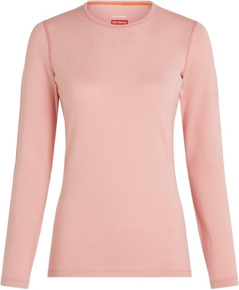 Thumbnail - Icebreaker - Women's 260 Tech L/S Crewe - Merinounterwäsche Gr S rosa