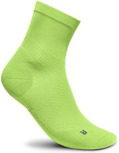 Thumbnail - Bauerfeind Sports - Run Ultralight Mid Cut Socks - Laufsocken Gr 38-40 grün