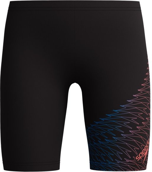 Thumbnail - Speedo - Kid's Medley Logo Jammmer - Badehose Gr 128 schwarz