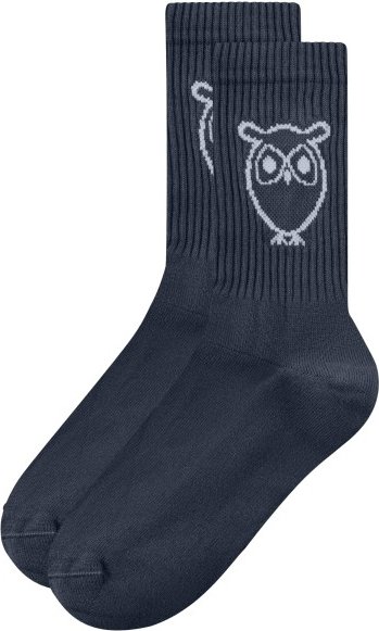 KnowledgeCotton Apparel - 2-Pack Tennis Sock - Multifunktionssocken Gr 39-42 blau