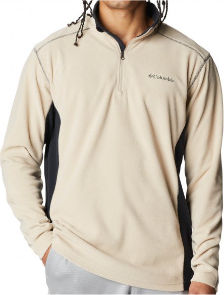 Columbia - Klamath Range II Half Zip - Fleecepullover Gr S - Regular beige