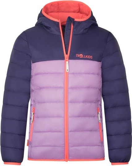 Trollkids - Girl's Eikefjord Jacket - Kunstfaserjacke Gr 98 lila/blau