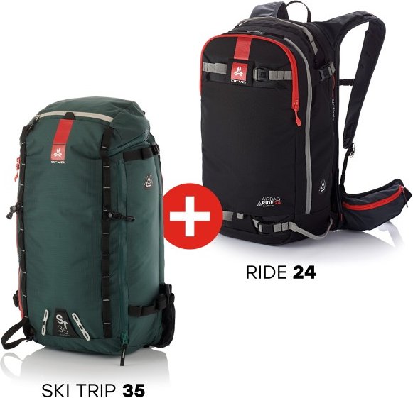 Arva - Airbag Switch Adventure Bundle (Ride 24 + ST 35) - Lawinenrucksack Gr One Size