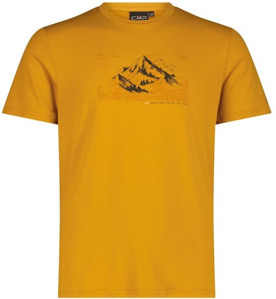 CMP - S/S T-Shirt - Funktionsshirt Gr 58 orange/gelb