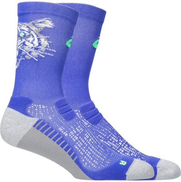 Asics - Performance Run Sock Crew - Laufsocken Gr 47-49 lila/blau