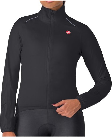 Castelli - Women's Emergency 3 Rain Jacket - Fahrradjacke Gr XS grau/schwarz