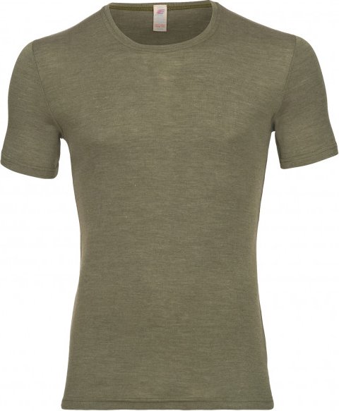 Engel - Shirt S/S - Merinounterwäsche Gr 46/48 oliv