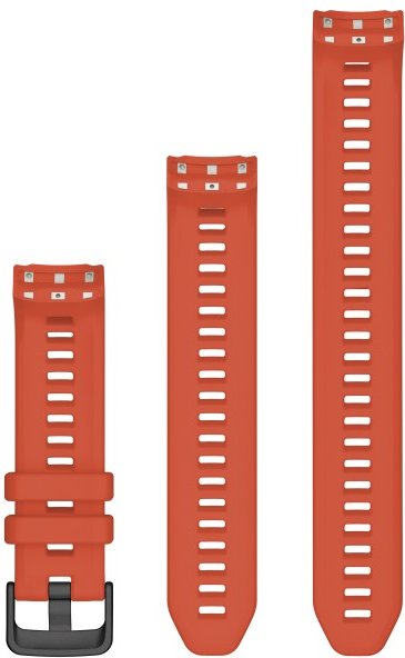 Garmin - Wechselarmband Silikon - Armband Gr Width: 20 mm poppy