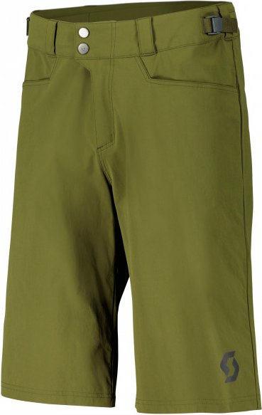 Thumbnail - Scott - Shorts Trail Flow with Pad - Radhose Gr L oliv