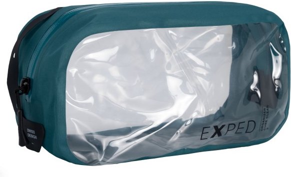 Exped - Organizer Cube Clear - Packsack Gr 3 l - 23 x 12 x 8 cm grau/blau