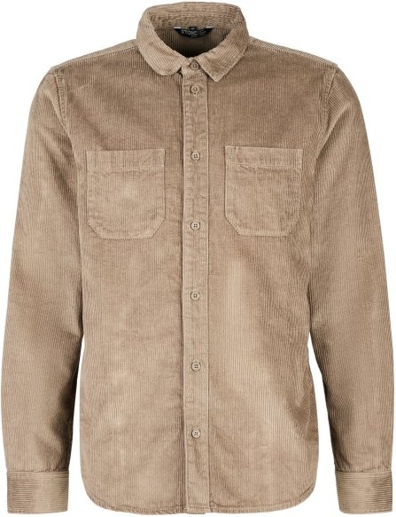 Stoic - MMXX.Mora Cord Shirt - Hemd Gr 4XL beige