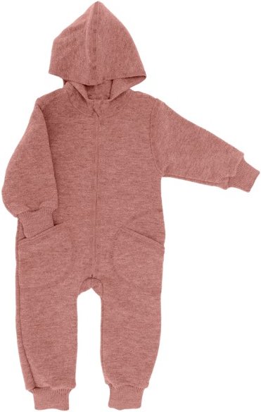 Engel - Baby-Overall mit Kapuze und Reißverschluss - Overall Gr 74/80 rosa