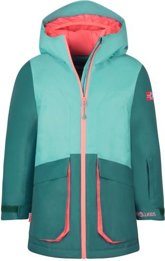 Trollkids - Girl's Kongsberg Jacket - Winterjacke Gr 98 türkis