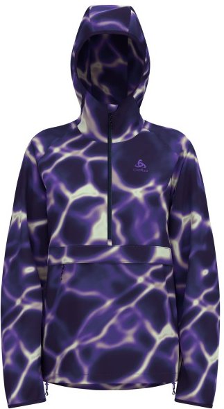 Odlo - Women's Zeroweight Print Jacket - Laufjacke Gr XS blau