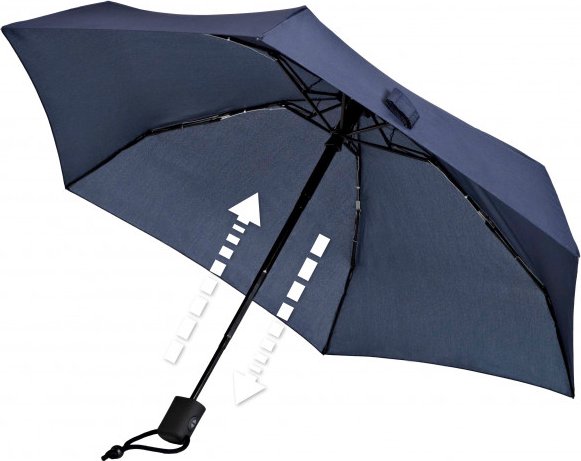 EuroSchirm - Dainty Automatic - Regenschirm blau