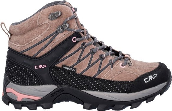 CMP - Women's Rigel Mid Trekking Shoes Waterproof - Wanderschuhe Gr 42 braun/schwarz