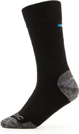 Stoic - Merino Hiking Crew Socks - Wandersocken Gr 39-41 schwarz