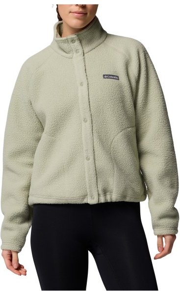 Columbia - Women's Jasper Ridge Pebbled Fleece Full Snap - Fleecejacke Gr XS beige