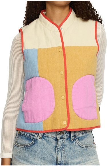 Selfhood - Women's Quilted Vest - Freizeitweste Gr M beige