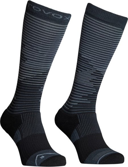 Ortovox - All Mountain Long Socks - Merinosocken Gr 45-47 blau/schwarz