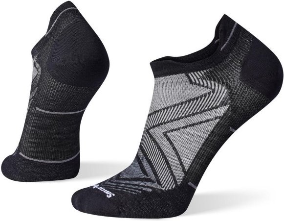 Smartwool - Run Zero Cushion Low Ankle - Laufsocken Gr S schwarz/grau