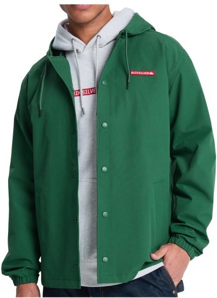 Quiksilver - Rain Cloud 3K Hood - Freizeitjacke Gr S grün