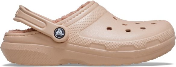 Crocs - Classic Lined Clog - Sandalen Gr M8/W10 beige/braun