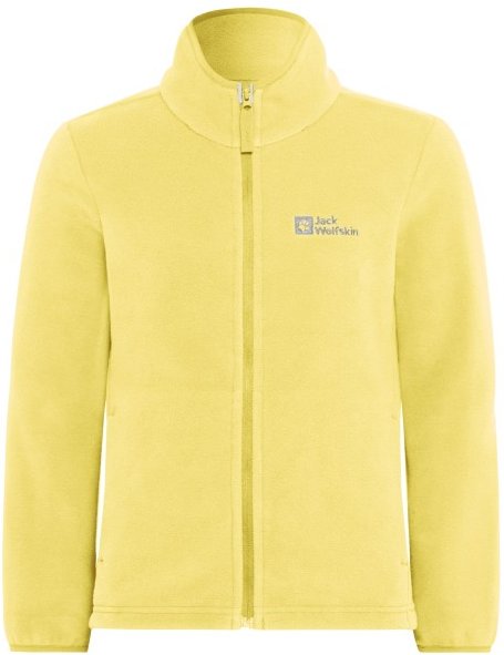 Jack Wolfskin - Kid's Taunus Jacket - Fleecejacke Gr 140 gelb