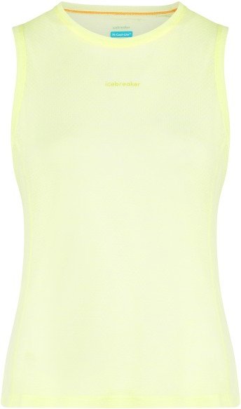 Icebreaker - Women's Merino 75 Cool-Lite Featherlight Tank - Top Gr S gelb