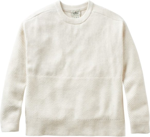 Passenger - Women's Cove 2.0 Organic Cotton Knitted Jumper - Pullover Gr M beige/weiß