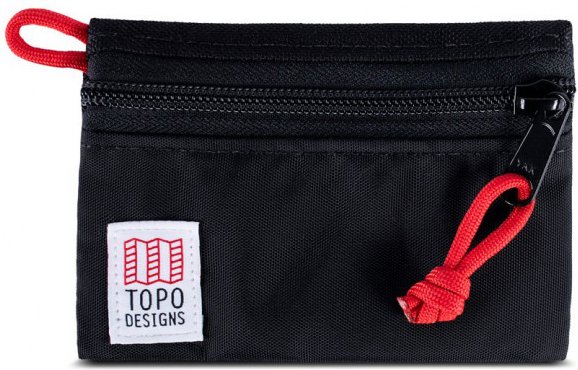 Topo Designs - Accessory Bag Gr XS schwarz