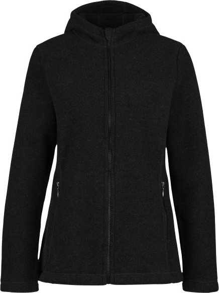 Engel - Women's Jacke mit Kapuze - Wolljacke Gr 42/44 schwarz