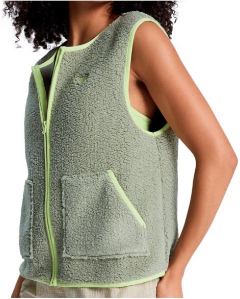 Thumbnail - Roxy - Women's Boundless Spirit Easy Vest - Fleeceweste Gr XS oliv