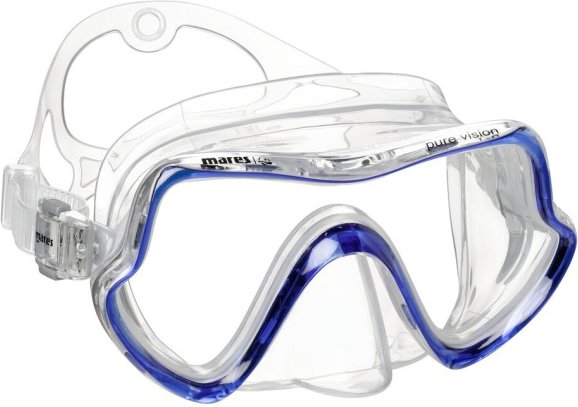 Mares - Pure Vision - Taucherbrille clear /blau